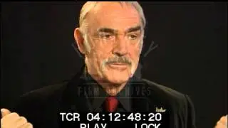 Sean Connery on The Avengers Teddy Bear Scene, 1990's - Film 93095