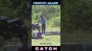 Outstanding catch by Chhotu Akash 💪 : #umpirebabul #cricketreels #trendingreels #viralreels #fanpage