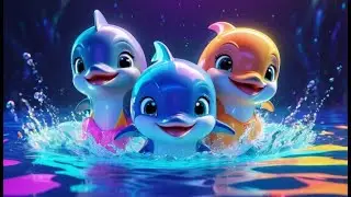 Two Little Dolphins Know Their Colors + More Nursery Rhymes & Kids Songs