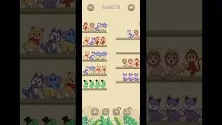 Animal Sort Puzzle - Pet Sort Level 72