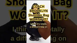 Обзор сумки через плечо Coach Brooklyn 👜✨ Сравнение всех размеров! (Какой стоит выбрать?) #CoachO...