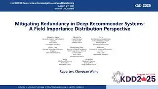 KDD 2025 - Mitigating Redundancy in Deep Recommender System