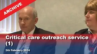 IoM TV archive: Critical care outreach service (1)