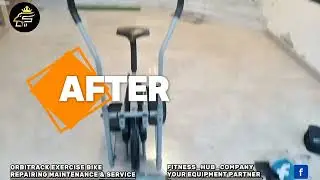 Orbitrack Exercise Bike : Repairing & Maintenance Complete Successfully.