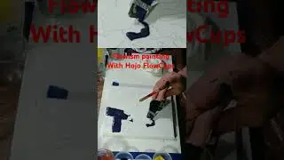 Hojo Its hojo flow cup Flowism Quadrillism painting #shorts #viralshorts #painting