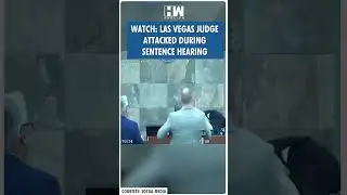 #Shorts | Watch: Las Vegas judge attacked during sentence hearing | USA Court | America | Courtroom
