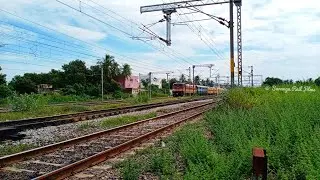 Lucknow Yesvantpur Festival 02540 Special | Erode Shed WAP-4 22626