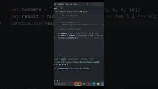 JavaScript Fiding Even Numbers 