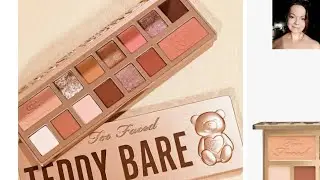 Too Faced Teddy Bare Palette 🧸 #daytimemakeup