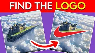 Guess the HIDDEN LOGO By ILLUSION ✅🍔| Squint Your Eyes | Find The Logo