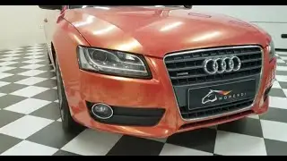 MORENDI Detailing: Audi A5 (full coverage with colored vinyl film)