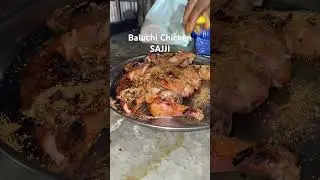 Baluchi Chicken SAJJI only in Jaipur | #sajji  #chickensajji #shorts #viral #trending #youtube