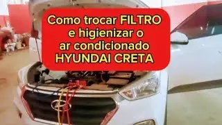 Como trocar Filtro do ar condicionado Creta Hyundai?