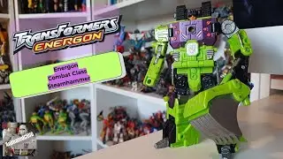 Бокскаватор! - Трансформеры Энергон - Обзор Constructicon Steamhammer - AnimatedCHUG #трансформеры