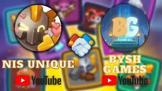 Youtuber NIS Unique + Youtuber Bysh Games | Went to the Dungeons | Rush Royale