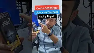 Como descargar videos de facebook en tu celular? #celularesymas #tecnologia #celular #pcandroid