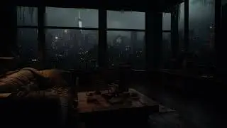 🌧️ Serenidade em Noite Chuvosa | Sons de chuva ideais para um sono tranquilo e estudo