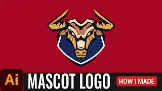Mascot Logo | Time-lapse | How I Made.