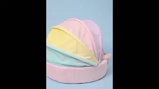 Cute Pink Cat Bed