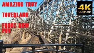 Troy Toverland On Ride POV Front Row 4K 2022