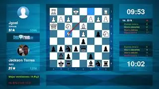 Chess Game Analysis: Jgoal - Jackson Torres : 0-1 (By ChessFriends.com)