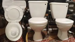 Brand new Lecico Atlas close coupled lever flush toilet (Circa 2025)