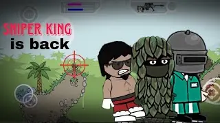 God sniping best moment ll Mini military Sniper king is back 🗿#minimilitia #gaming #like 