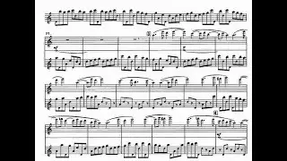 Alan Hovhaness - Upon Enchanted Ground for Flute, Cello, Giant Tam-Tam and Harp (1951) [Score-Video]