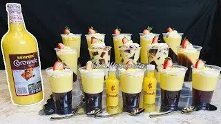 Gelatinas Individuales de Rompope y Jerez | Dia del Padre | 2 sabores