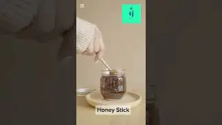 Honey Dipper Stick #HoneyDipper #HoneyLover #HomeHacks #KitchenTools #diy #howto #tradejunction #try