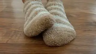 ASMR Sleeping Socks Tapping Scratching feet sounds