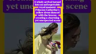Catherine and her Marilyn Monroe moment!