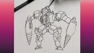 How To Draw Titan Upgraded Drill Man | #drillman 🔥 #arts #anime @Prafulart
