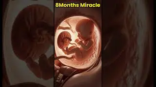 8‑Month Miracle👶Life Before Birth #shorts #miracleinmotion #pregnant #baby