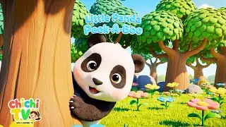 Little Panda Peek a Boo | Fun Nursery Rhyme for Kids | ABC & Beyond Adventure