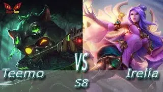 Omega Teemo vs Irelia - S8 Ranked Gameplay (Season 8)
