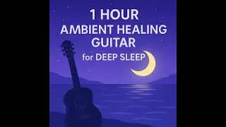 🎸 1 Hour Ambient Healing Guitar for Deep Sleep | Relaxing Night Music | 癒しのギターBGM 睡眠用