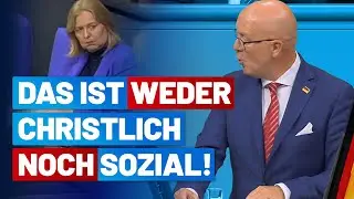 Thomas Stephan rechnet knallhart mit dem Sozialministerium ab!  - AfD-Fraktion im Bundestag