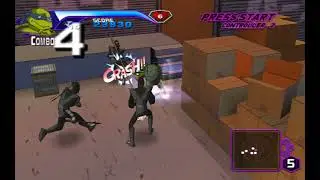 [TAS] TMNT 2003 GC - Stage 3 + Dojo 2: Donatello New Game