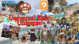 EPIC DAY AT UNIVERSAL EPIC UNIVERSE ORLANDO | WIZARDING WORLD MINISTRY OF MAGIC | MARIOS DREAM WORLD