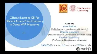 IEEE ICNP 2020 -  CSIscan: Learning CSI for Efficient Access Point Discovery in Dense WiFi Networks