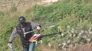 KDS 550E Helicopter Battery Fail Good Auto Landing