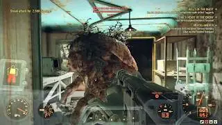 Fallout 76: Glassed Cavern - Belly Of The Beast Find Traggerdy - Fighting Scorchbeast Solo