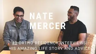Why Nate Mercer is the greatest medical student from SUNY Upstate | 40 ortho residency interviews