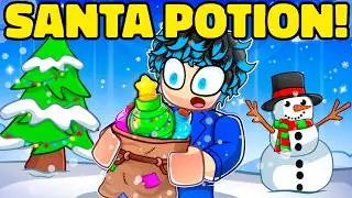I Opened 100 RANDOM POTION SACKS to try get SANTA CLAUS Potion!
