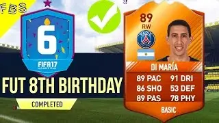 FIFA 17: FUT BIRTHDAY DAY 6 *NEW* SBC !! & *NEW* MOTM DI MARIA IN PACK ?