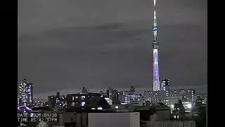 東京スカイツリーライブカメラ【2026/1/20】TOKYO SKY TREE Live Camera #東京スカイツリー