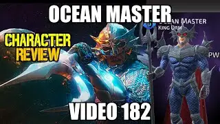 Ocean Master Character Review | DC Legends Mobile Game | Video 182