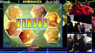 MvC2 Seattle Fight Kingdom 2023 Casuals: Khaos (MSS-lite) vs Josh 360 (Phattoi) FT10