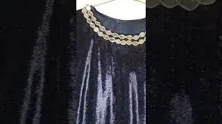 Mirror work lace design for winter dress #shorts